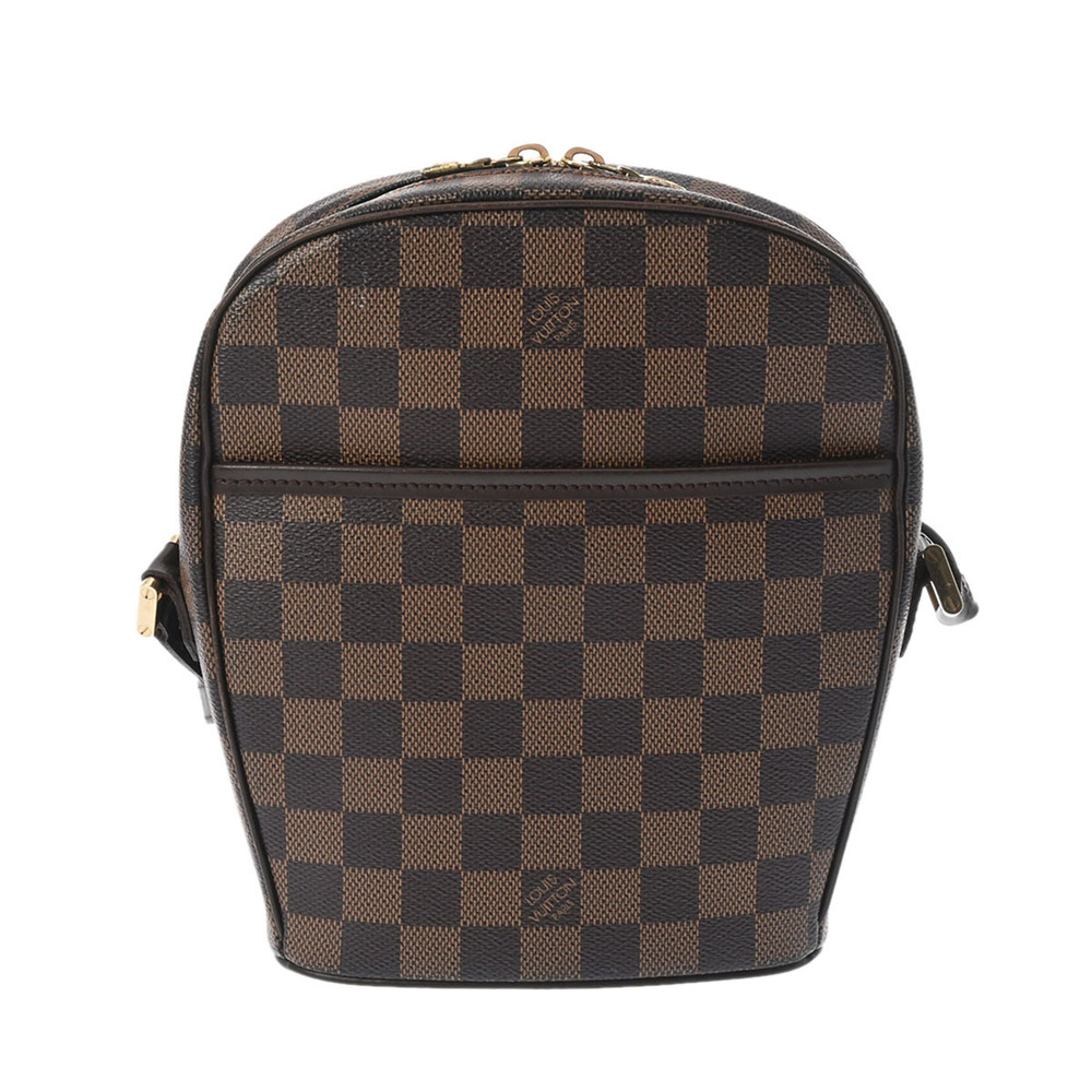 Louis Vuitton Damier Ipanema Brown Canvas Shoulder Bag